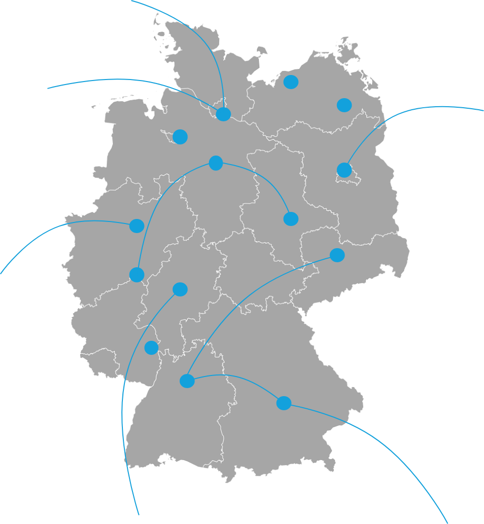 Map Lieferkettensorgfaltspflichtengesetz deutsche Unternehmen